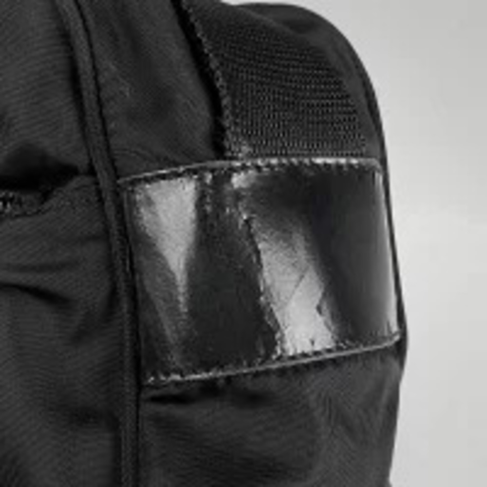 Prada Nero Plate Crossbody Shoulder Black Bag Black